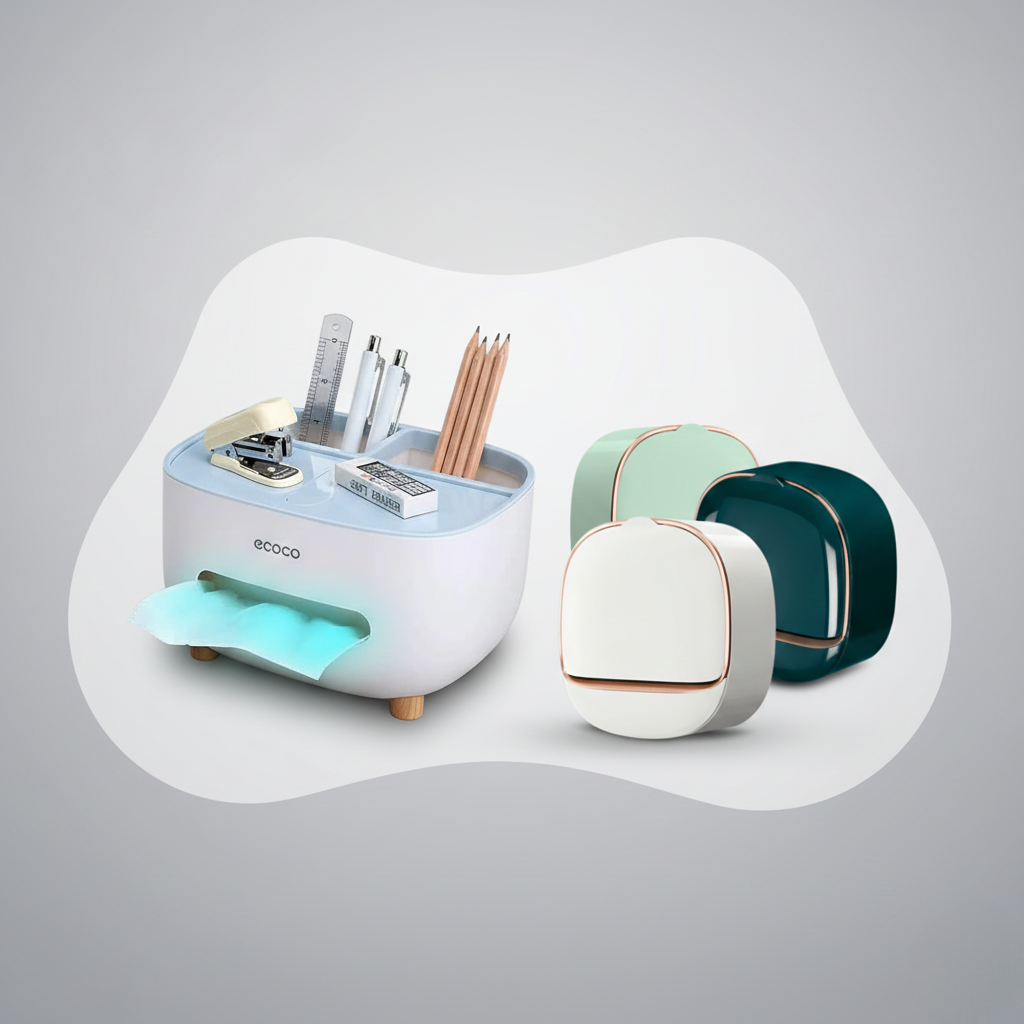 Combo Tissue Box + Soap Case